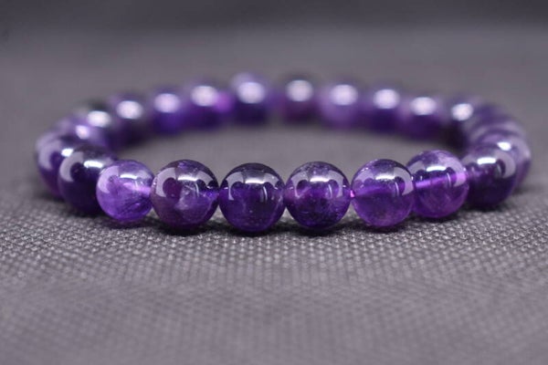 Bracelet Améthyste – 8 mm
