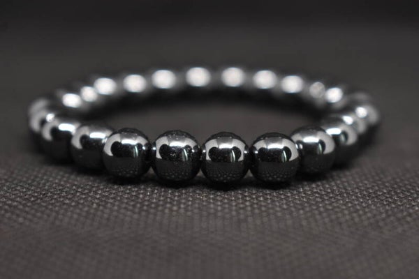 Bracelet Hématite – 8 mm