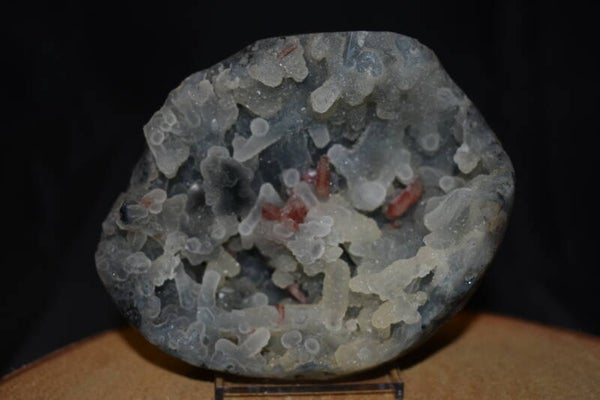 Géode Stilbite Stalactite : 507g