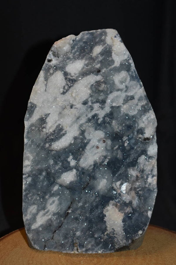 Géode Calcédoine Apophyllite : 1,386kg