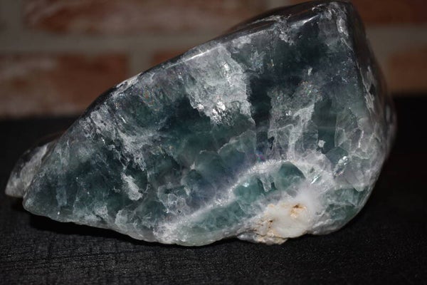 Fluorite semi-polie du Mexique
