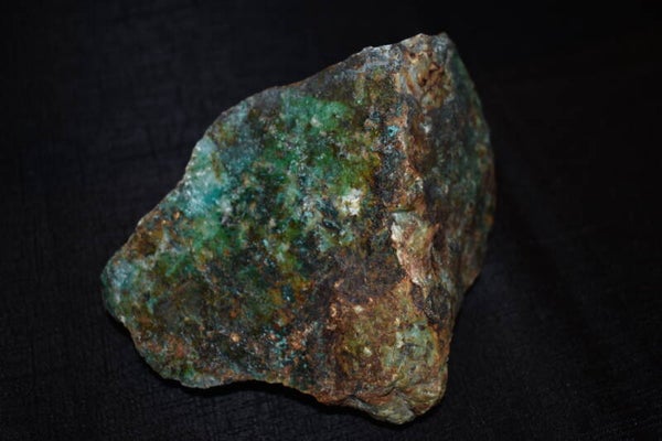 Turquezite brute massive du Mexique