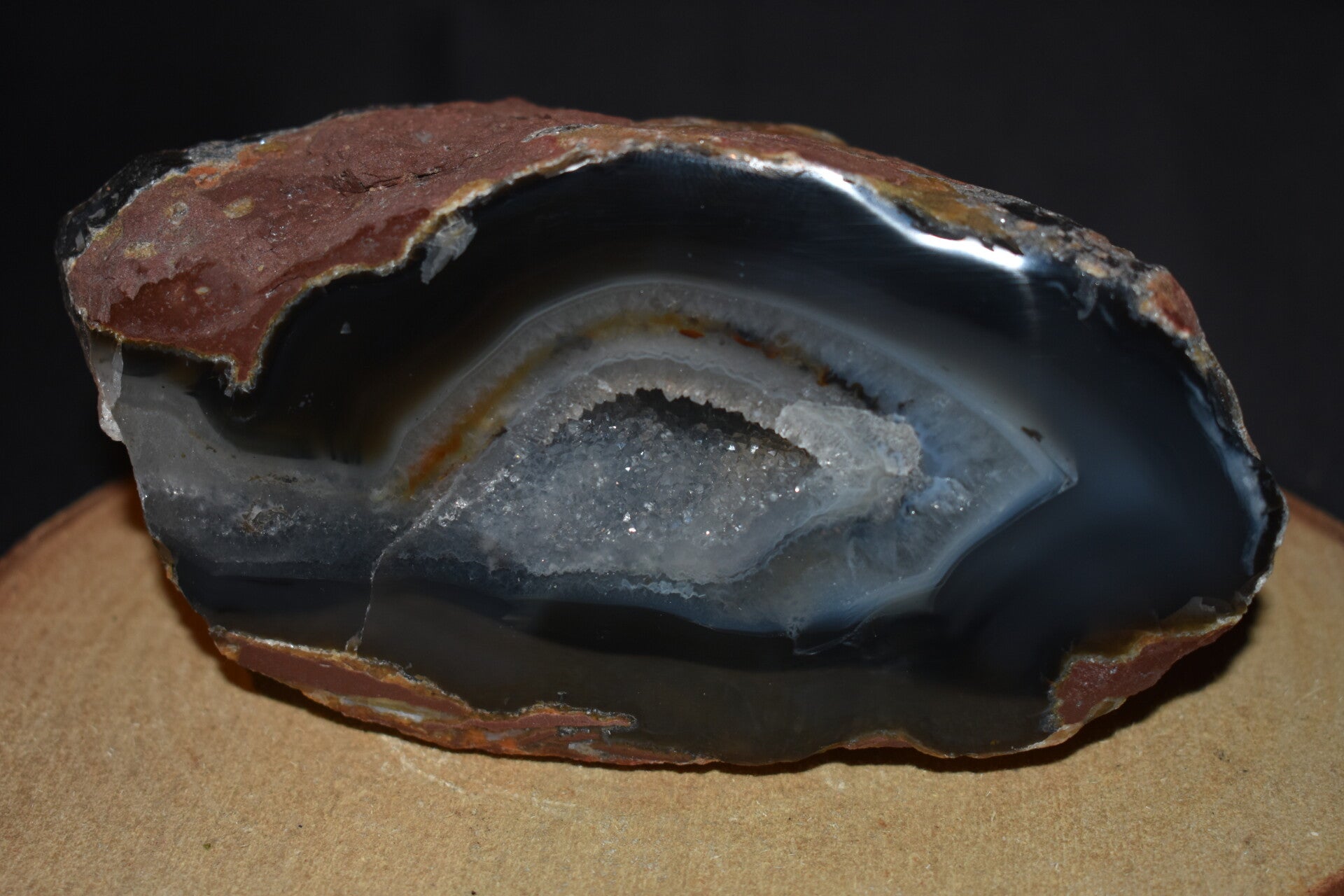 Géode Agate