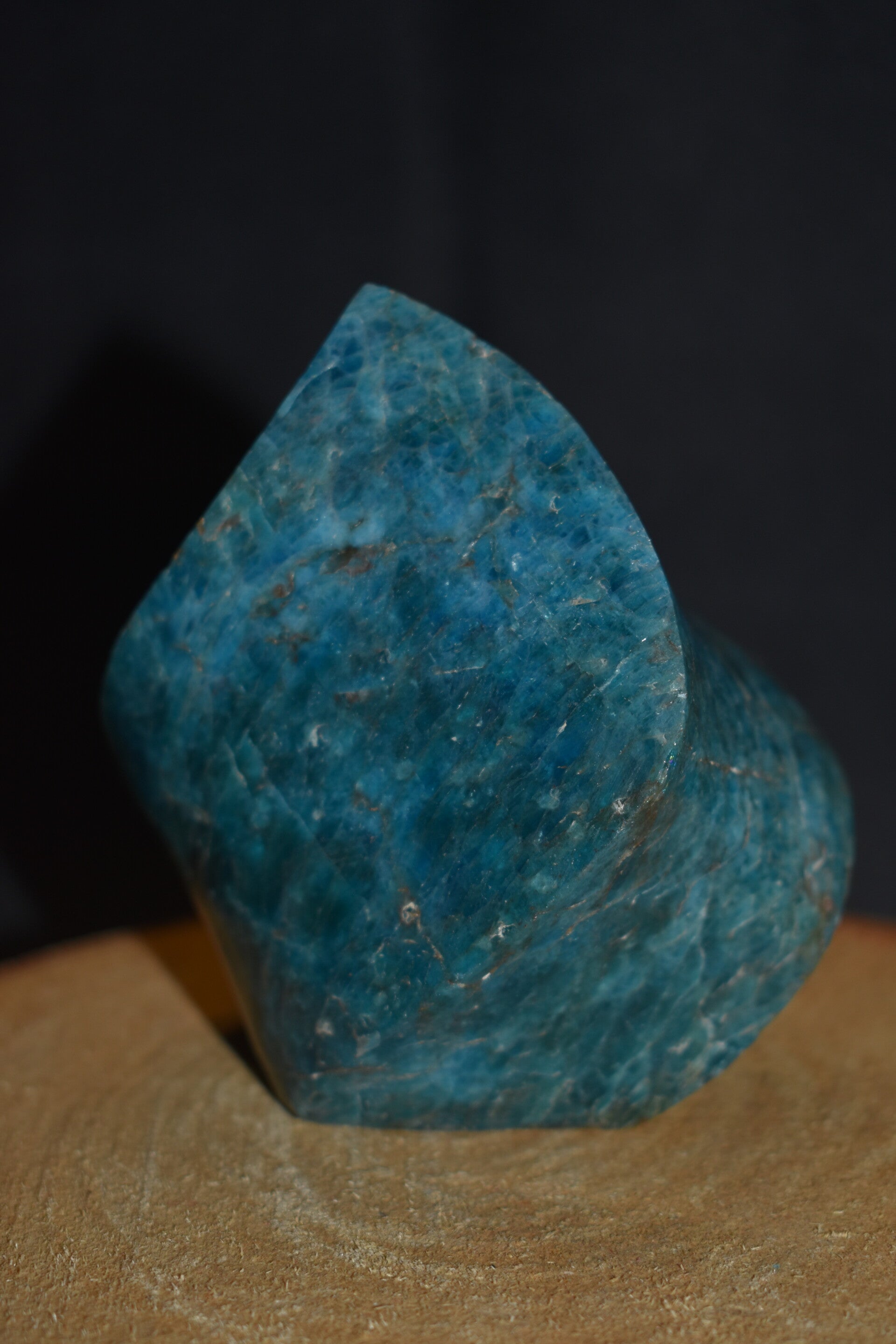 Apatite Bleue Spirale