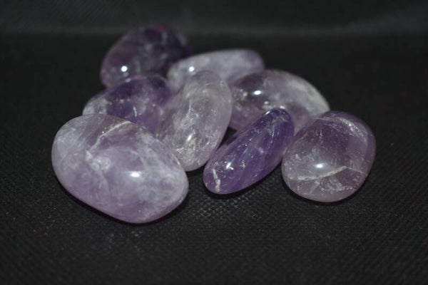Amethyste brésil A pierre roulée