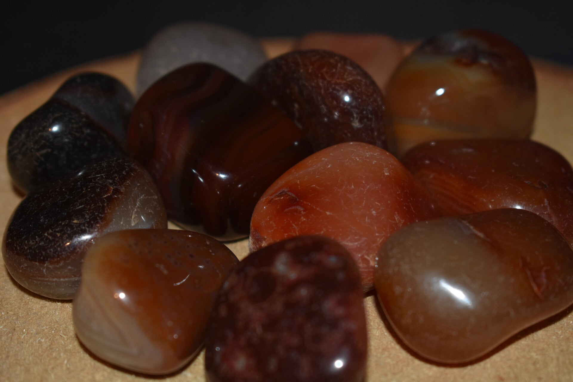 Cornaline - Pierre Roulée