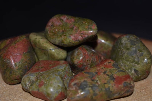 Unakite - Pierre Roulée