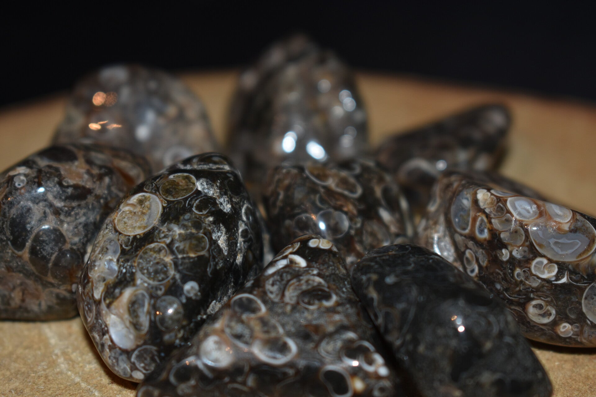 Agate Turitelle - Pierre Roulée