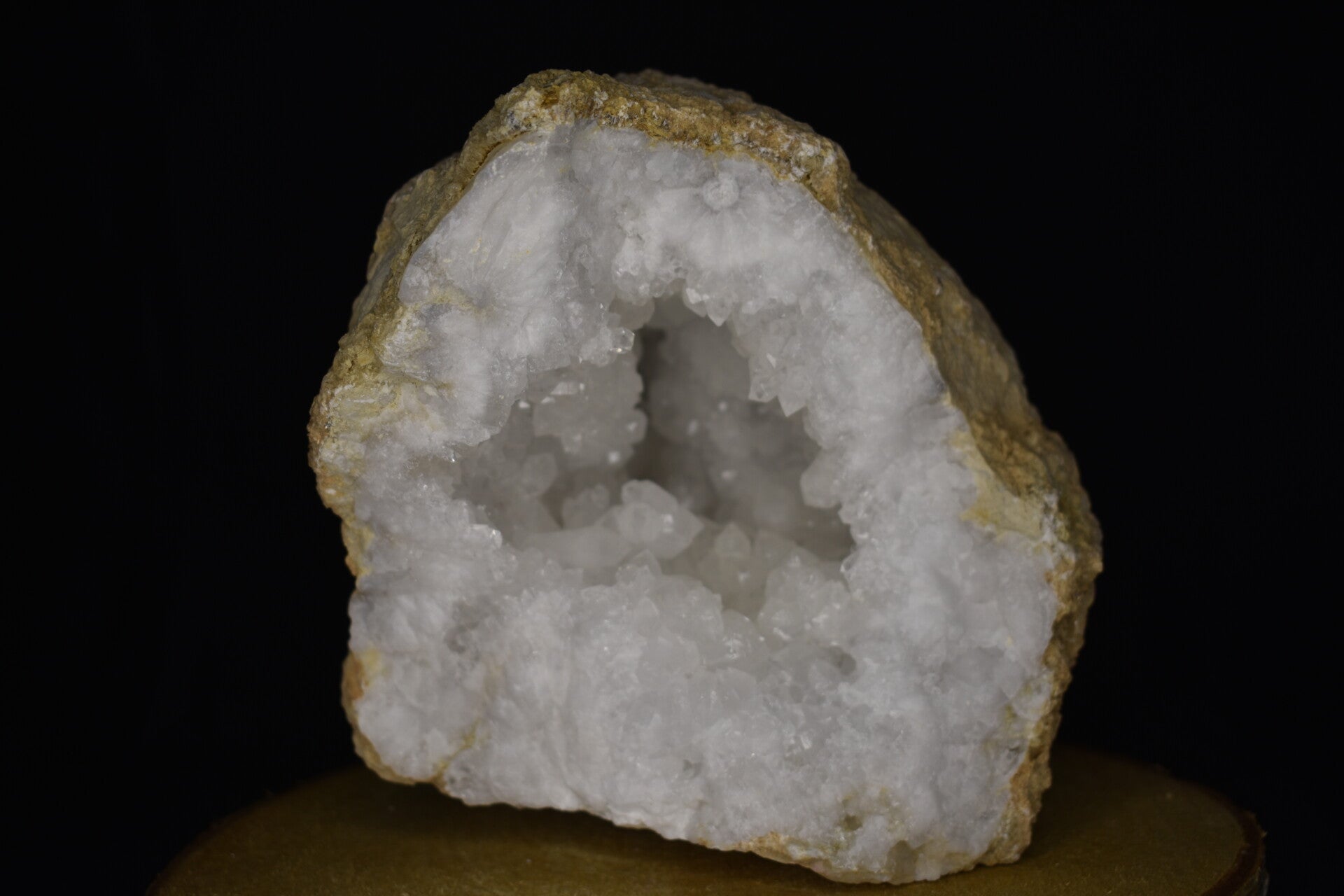 Géode Cristal de Roche du Maroc 2,871 kg