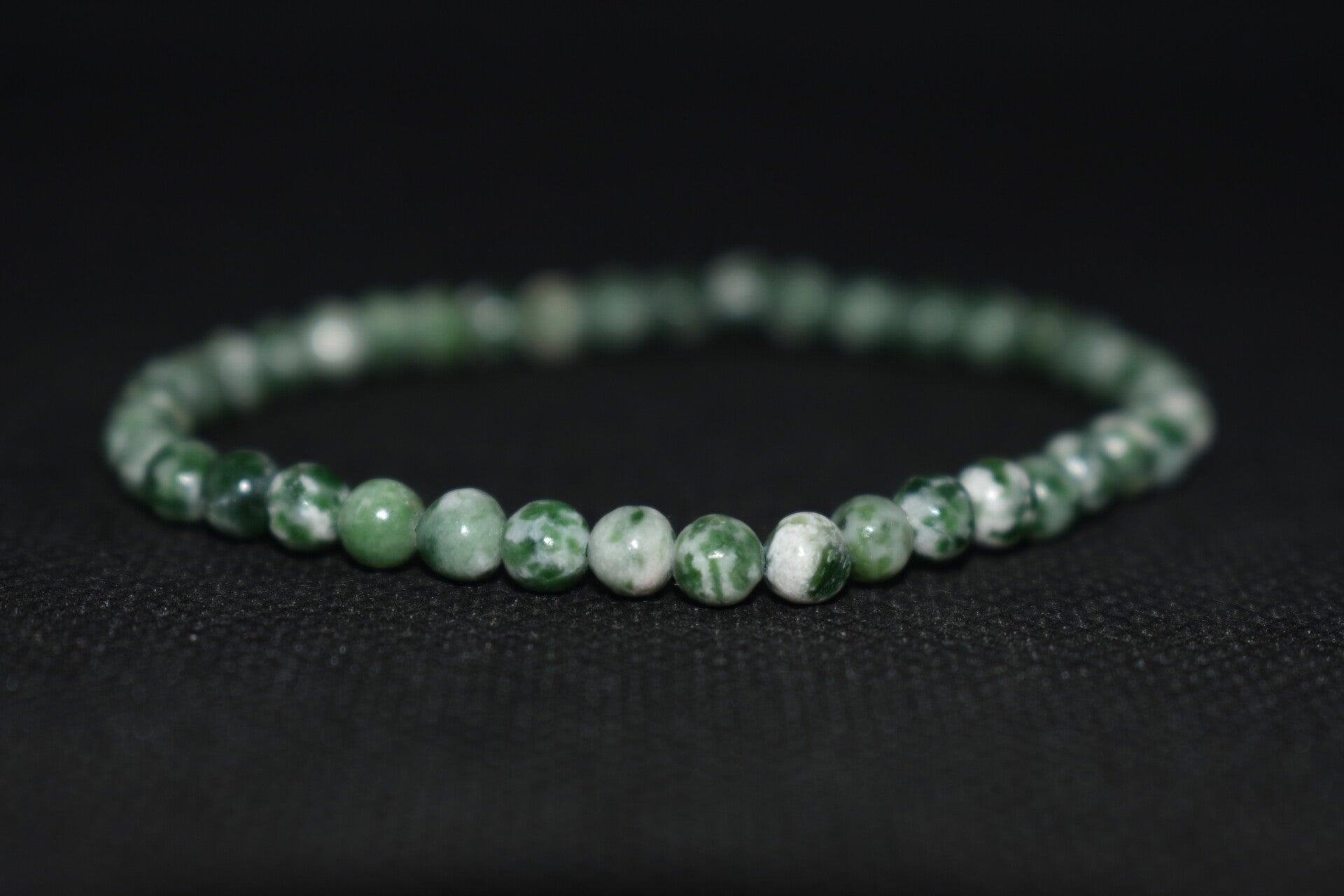 Bracelet Agate Arbre 4mm