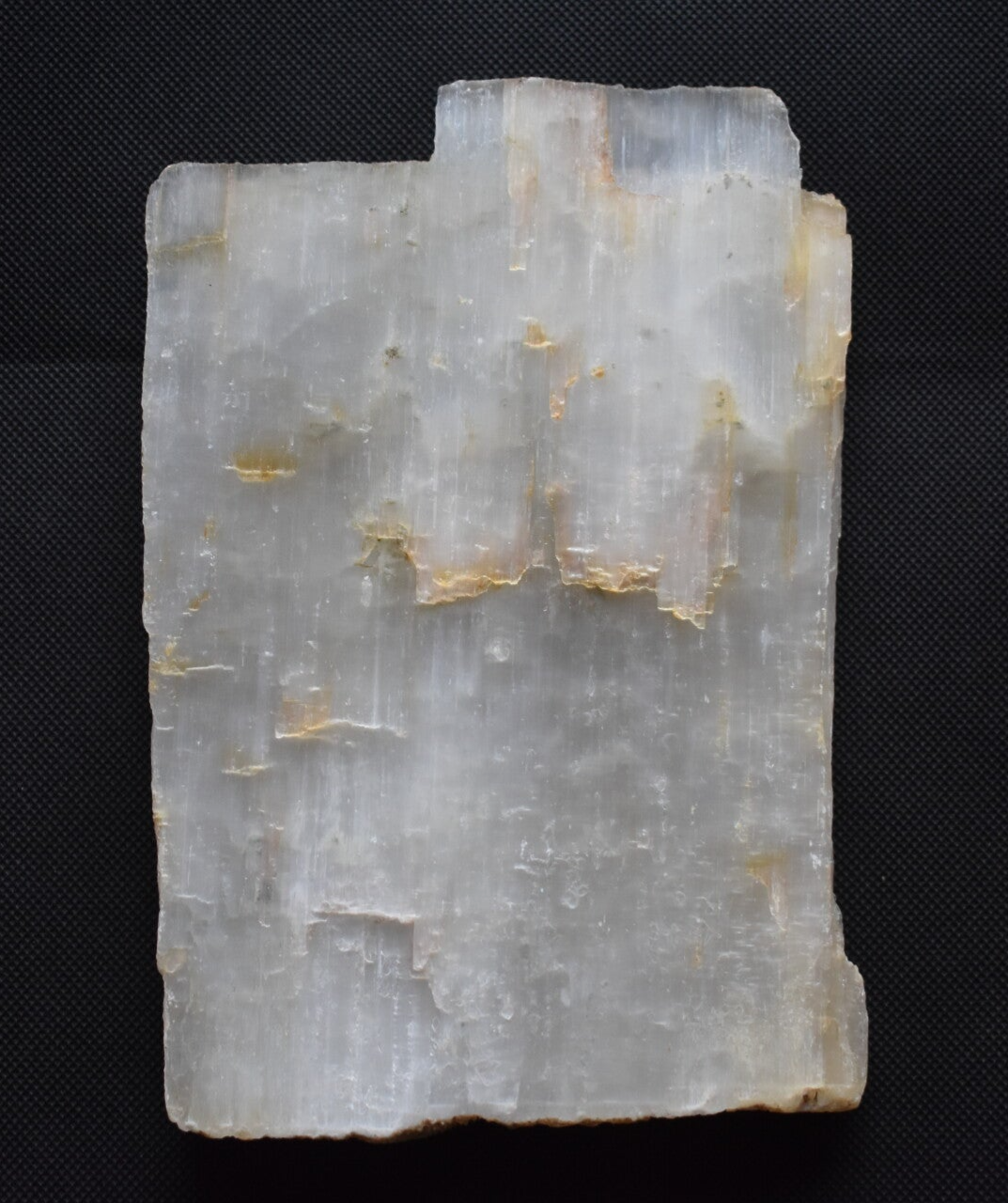 Sélénite naturelle Plaque brute