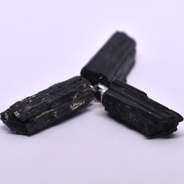 Pendentif Tourmaline noire brute – Brésil