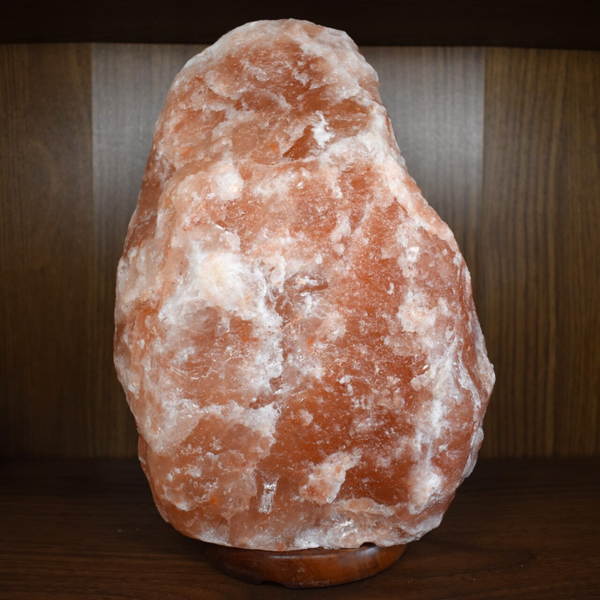 Lampe de Sel de l'Himalaya Naturelle – 6,3 kg – 27,5 cm
