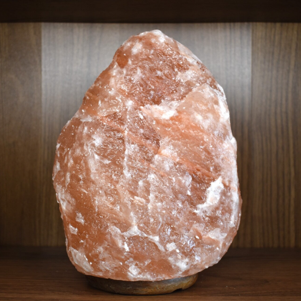 Lampe de Sel de l'Himalaya Naturelle – 6,4 kg – 25 cm