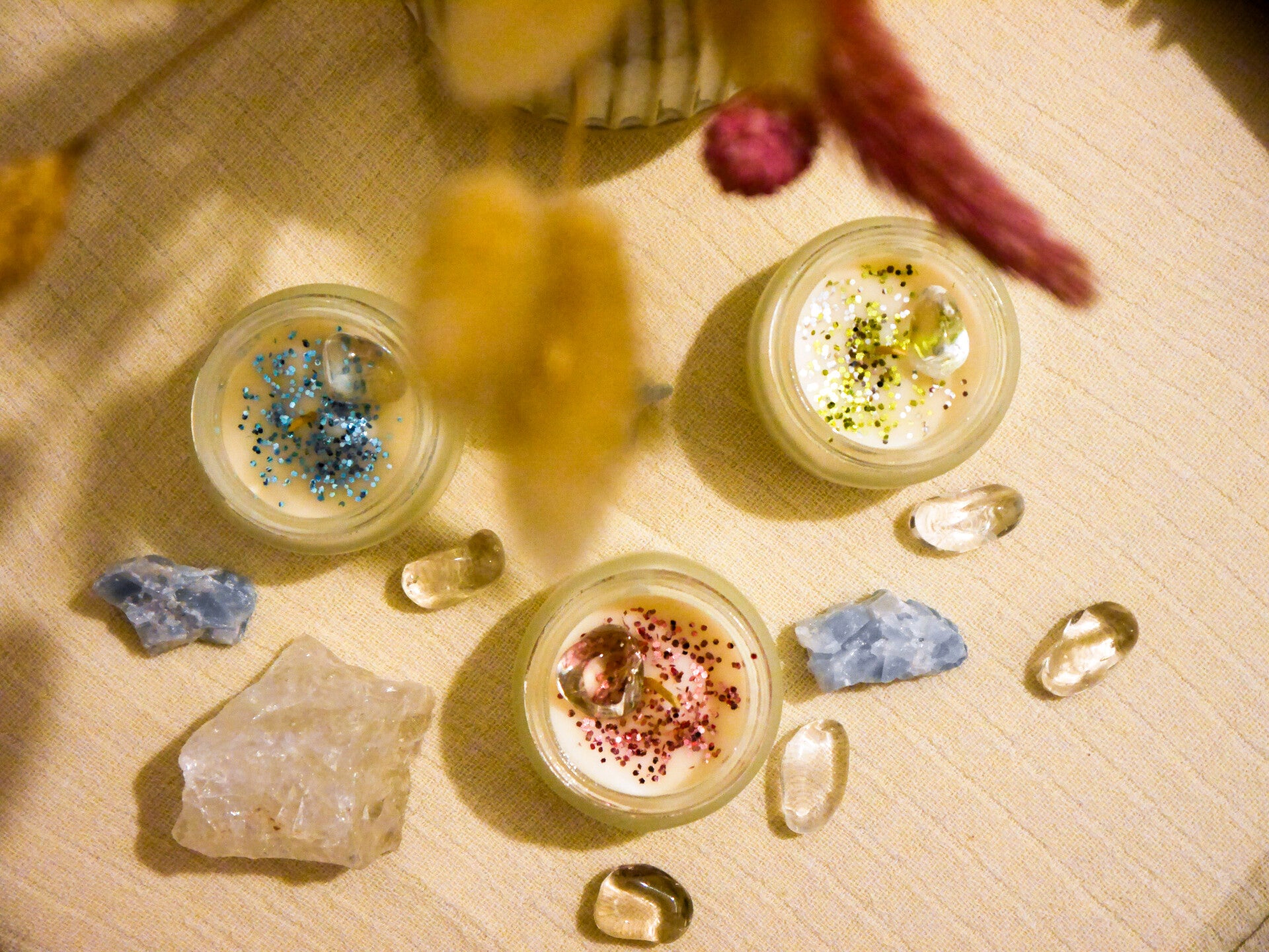 💫 Energie Trio (Bergkristall)