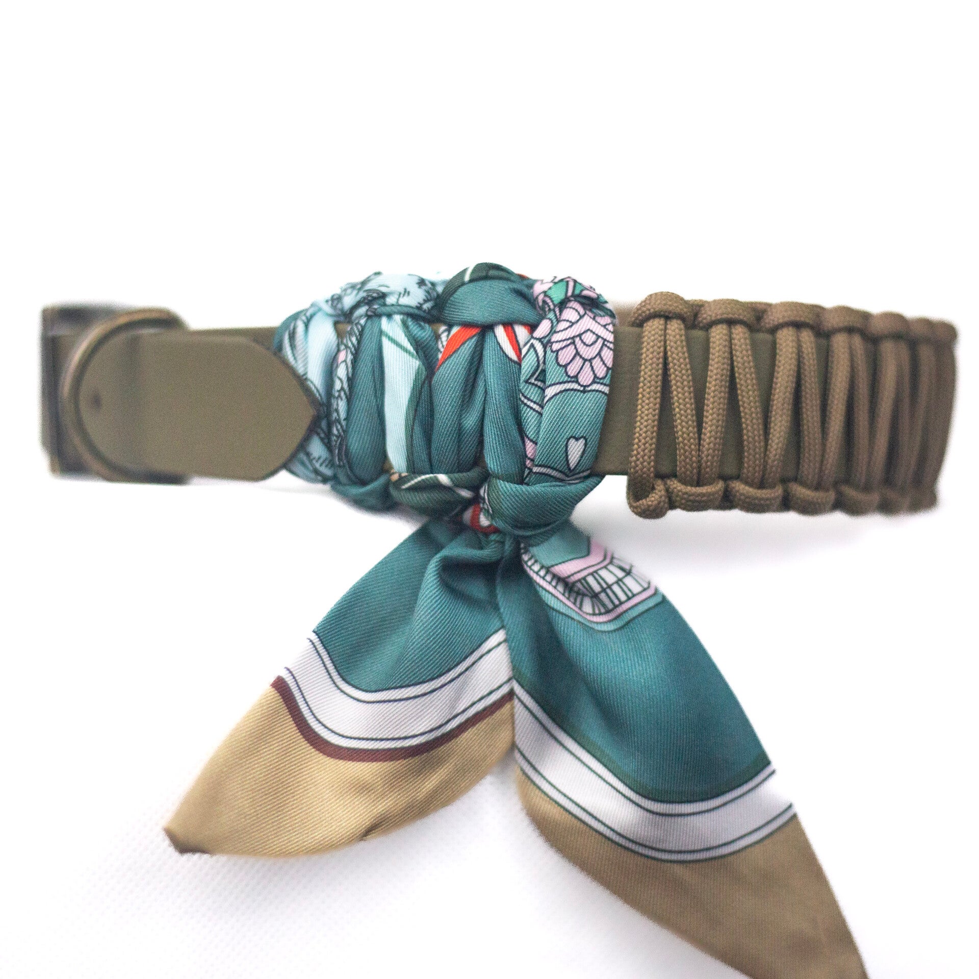 Halsband ODETTE - Olijf
