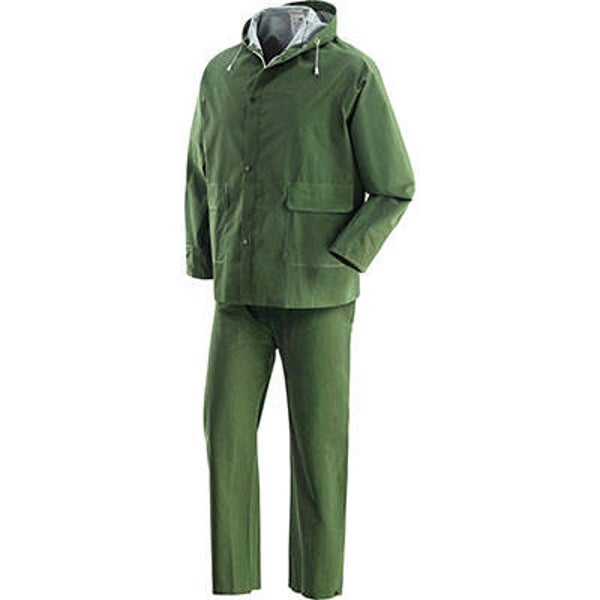 Completo Impermeabile Giacca + Pantalone Verde