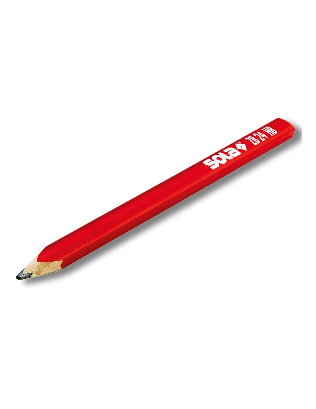 Matita rossa per carpentiere 30 cm Sola