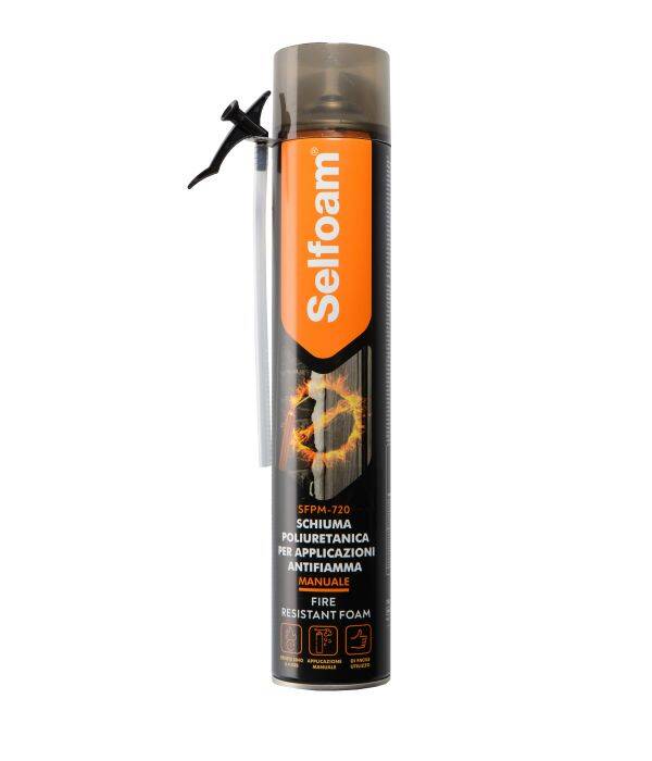 Schiuma Poliuretanica Antifuoco 750 ml Manuale