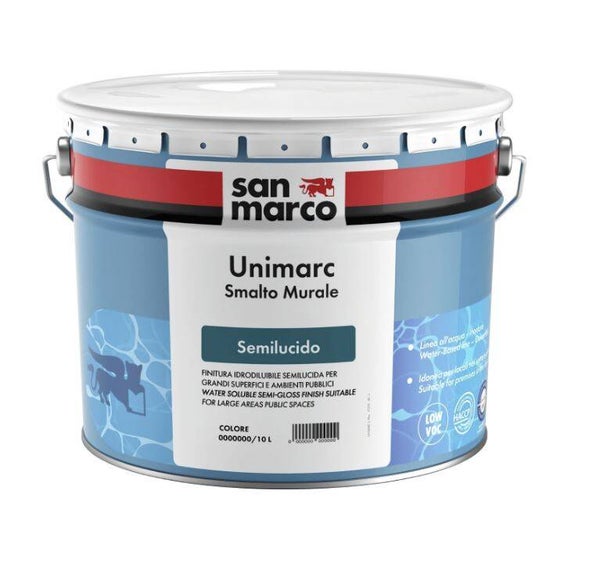 UNIMARC SMALTO MURALE SEMILUCIDO - 1 LT