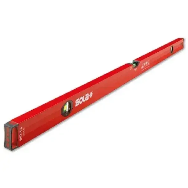 Livella Alluminio 3 bolle Big X Sola