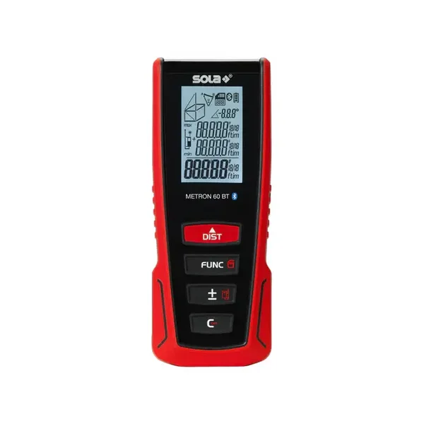 Misuratore laser di distanza bluetooth METRON BT 60
