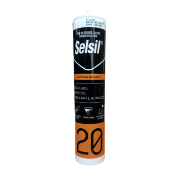 Silicone Bianco Verniciabile - 310 ml