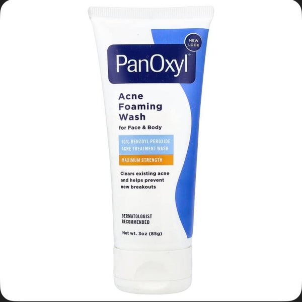 Panoxyl gel Nettoyant moussant contre l’acné efficacité maximale : visage et corps