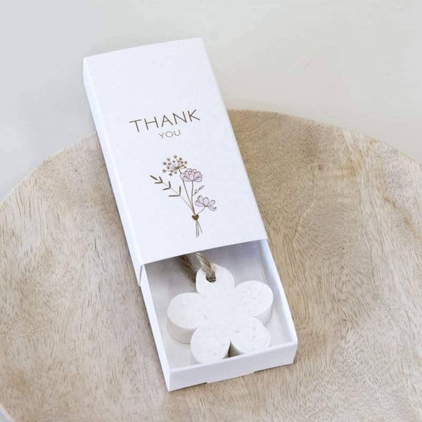 Little giftboxje met zeepje "thank you"