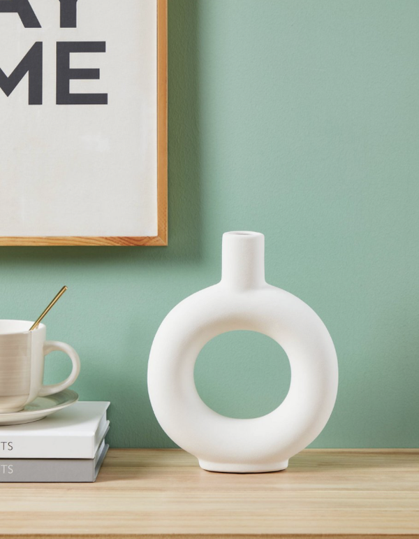 Vaas Fihety Wit 18,5x5,3x22,5cm