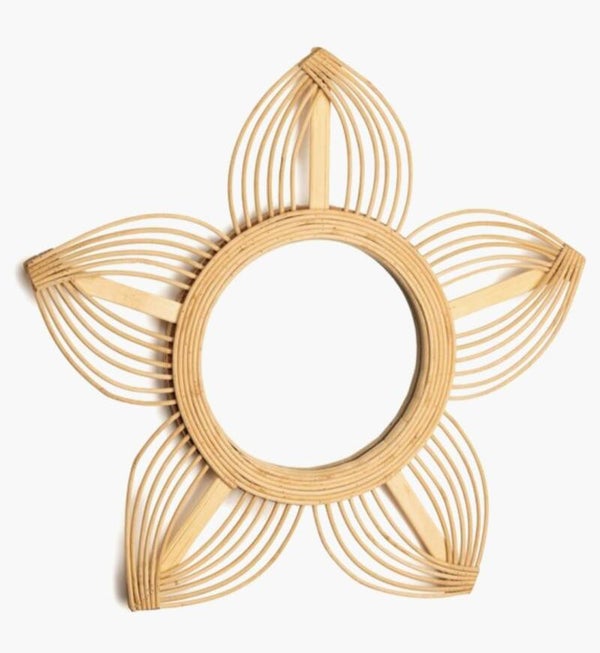 2e Kans - KidsDepot Mila Bloemenspiegel (Rotan)