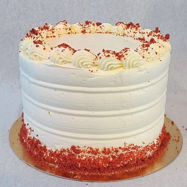 Red velvet taart
