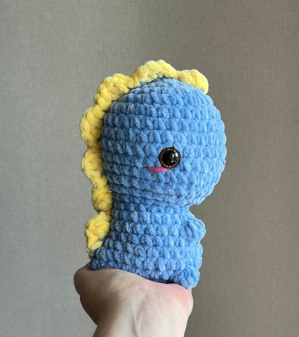 Gehaakte dino