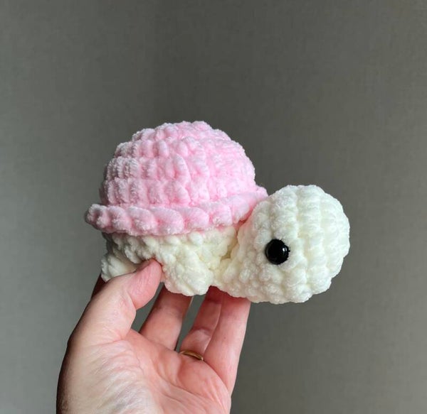 Gehaakte baby schildpad