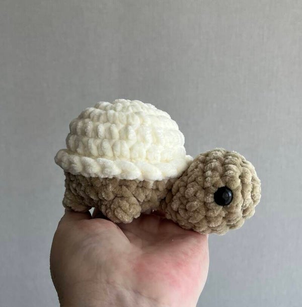 Gehaakte babyschildpad