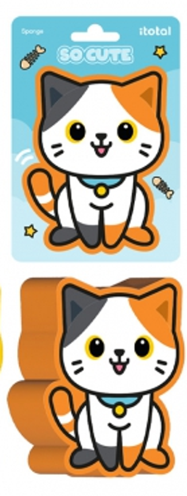 Spugnetta Gatto Orange Cat