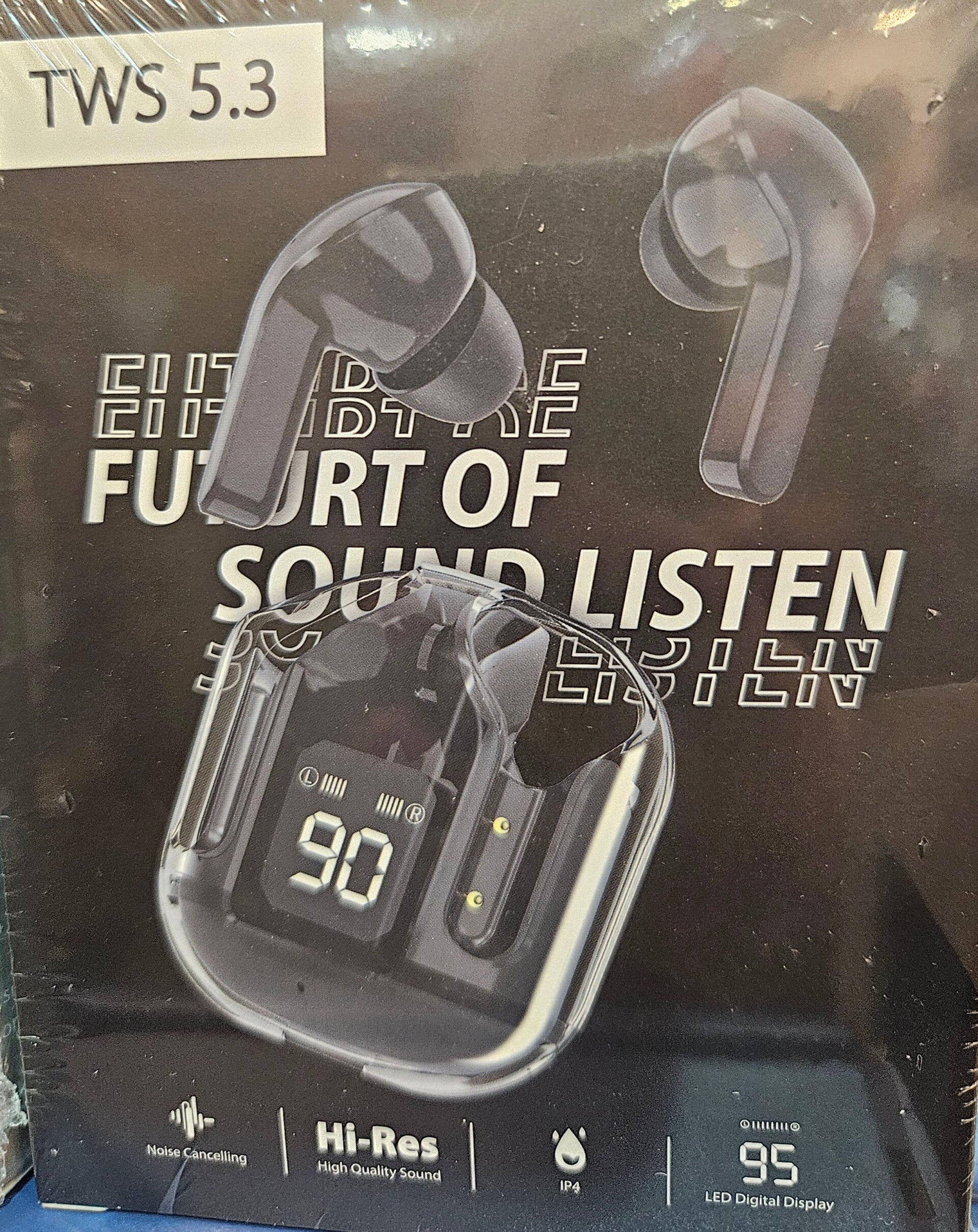 Cuffie bluetooh TWS 5.3 black