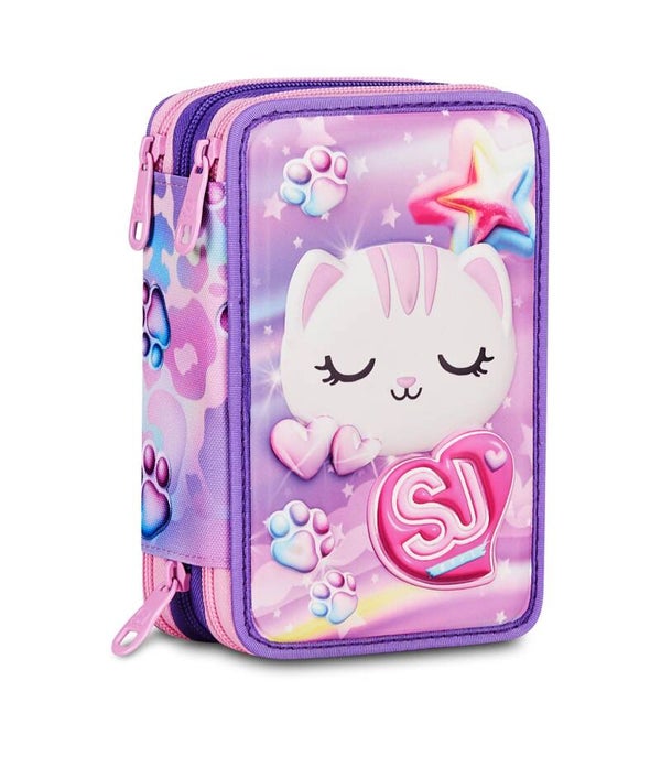 ASTUCCIO 3 ZIP 3D - GLOWCAT SEVEN SJ