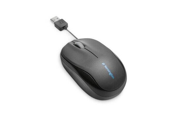 Mouse Pro Fit™ portatile con cavo riavvolgibile Kensington