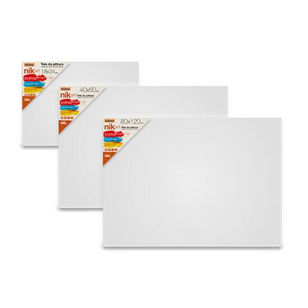 Tele in cotone di 380 gr 30x40