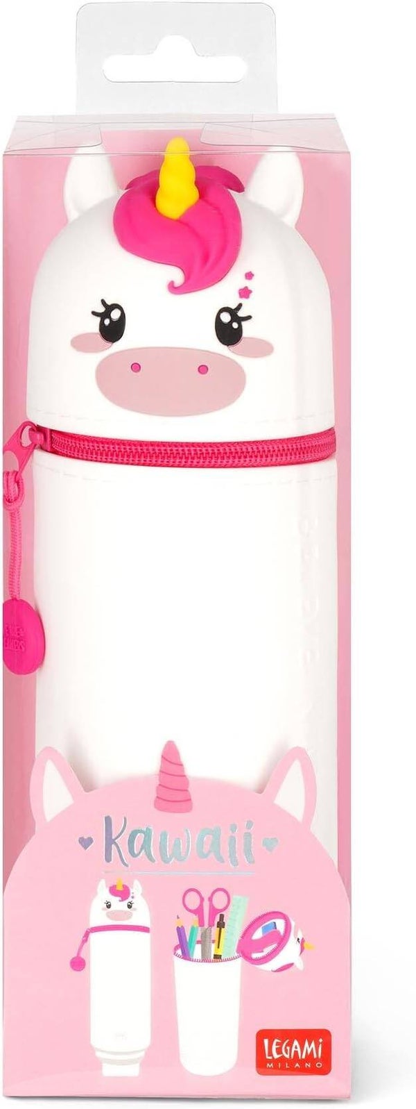Astuccio in Silicone - unicorn - Kawaii