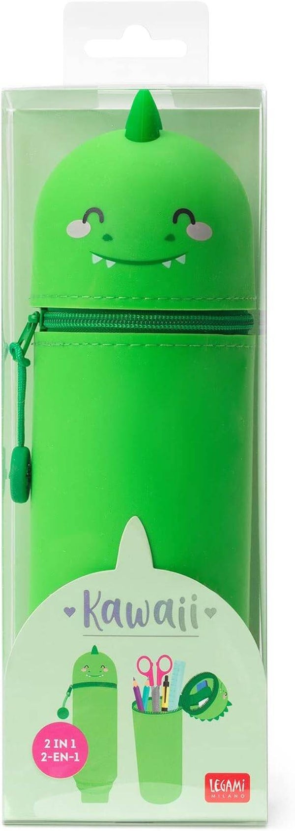 Astuccio in Silicone - dino - Kawaii