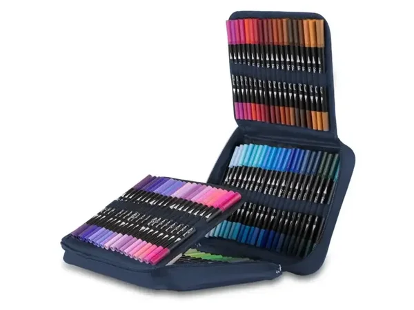 Valigetta 120 Duo Brush Colourbook Blu navy