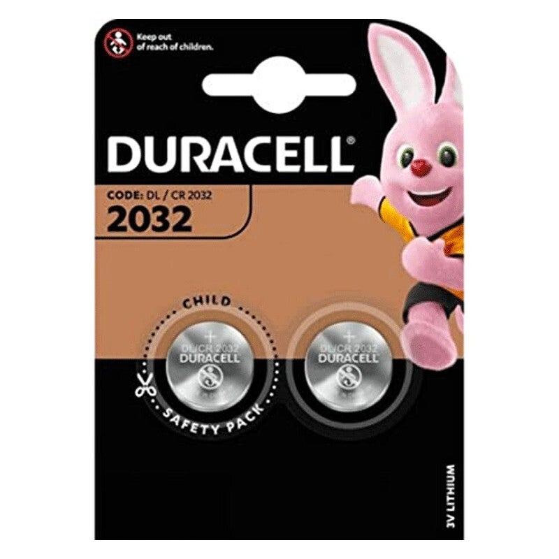Duracell 2032 – Batteria a Bottone al Litio 3V (Blister da 2)