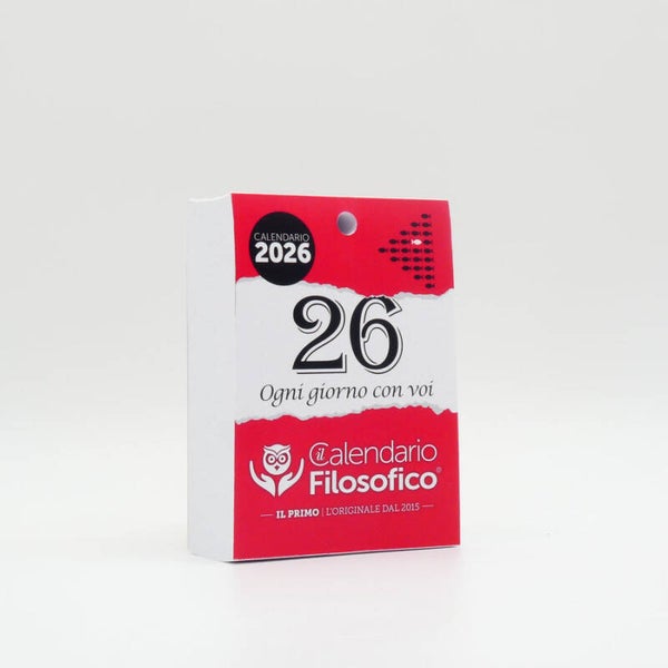 Ricarica calendario filosofico 2026