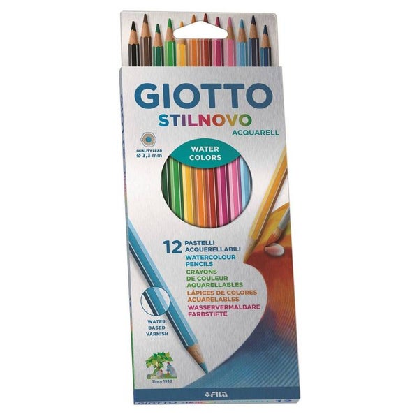 Giotto Stilnovo Acquarell da 12pz