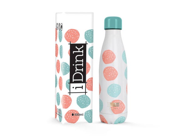 Borraccia termica IDRINK 500ml Dots