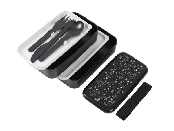 Itotal lunch box black cat