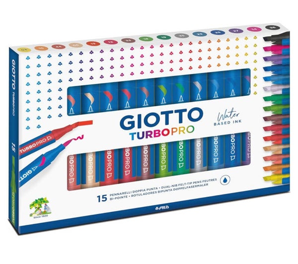 Giotto turbo pro 15 pennarelli