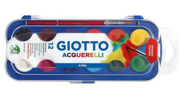Acquerello giotto 12 pastiglie